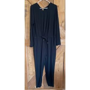 Banana Republic Jumpsuit Women's Long Sleeve, Drawstring, Comfy, Soft Size L
